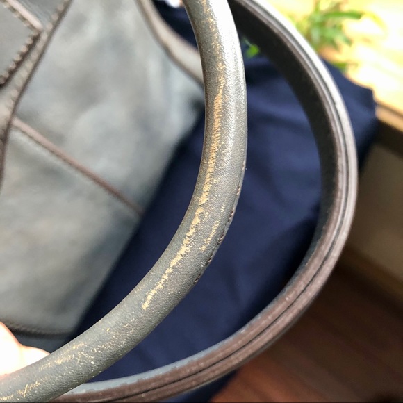 Rustic blue fossil bag - Picture 10 of 15